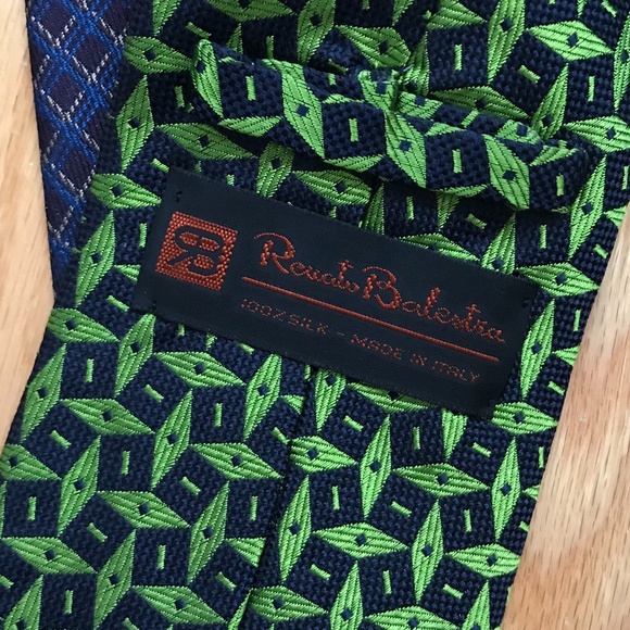 Set of 5 designer silk ties - various brands - Picture 7 of 11